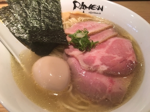 「特製塩ラーメン1030円」@Ramen にじゅうぶんのいちの写真