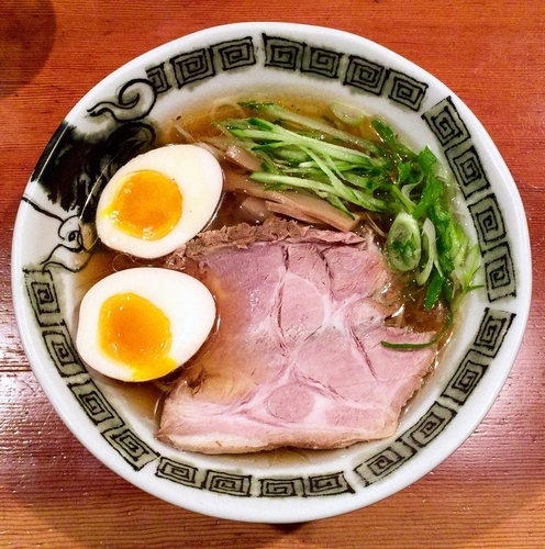 「ひやし汁そば」@中華そば 榮じの写真