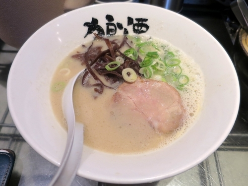 「らーめん ６７０円 ※粉おとし」@狼煙 諏訪店の写真