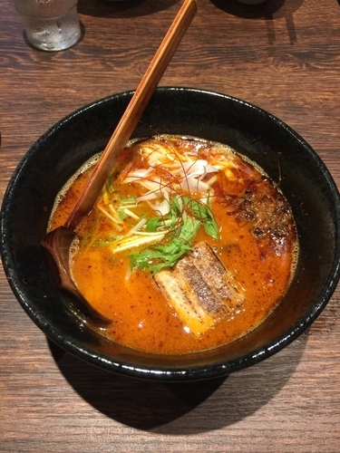 「辛味とりそば」@麺処とこしえの写真