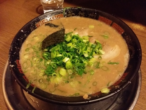 「とんこつラーメン」@無鉄砲 大阪店の写真