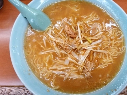 「味噌ネギラーメン」@ラーメンショップ 大杉店の写真