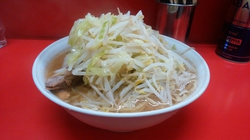 「ラーメン　大　そのまま」@ラーメン二郎 松戸駅前店の写真