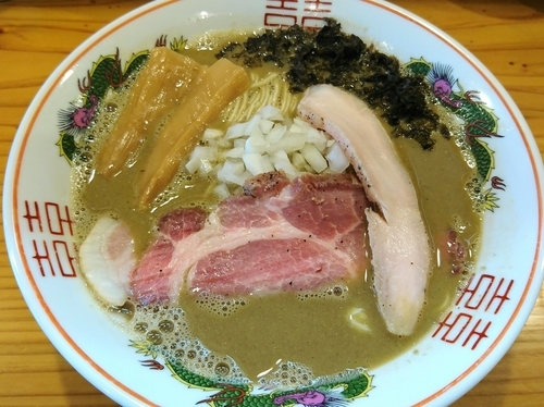 「【本日限定】濃厚煮干中華そば」@中華蕎麦 みうらの写真