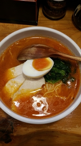 「トマト炎麺」@トマトラーメン炎麺の写真