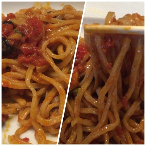 「【気まぐれ限定】アキラ式パスタ(娼婦風)」@ラーメンアキラの写真