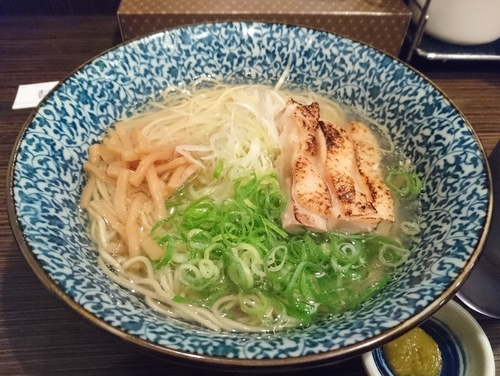 「あっさり鶏そば」@鶏そば 一瑳の写真