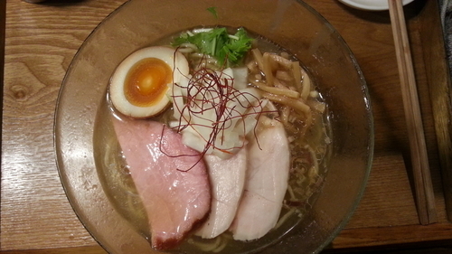 「冷製仕立ての煮干し」@がふうあんの写真