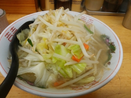 「タンギョウセット」@タンメンしゃきしゃき 新橋店の写真