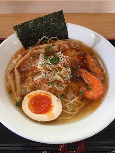 「海老香る塩そばB  850円」@中華そば 八縁の写真