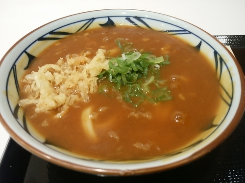 「カレーうどん(並盛)410円→360円」@丸亀製麺 イーサイト高崎店の写真
