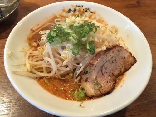 「【限定】辛みそ和え麺」@おおぼし 安曇野店の写真