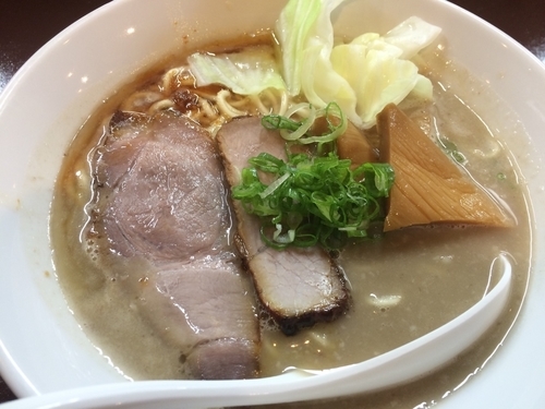 「豚骨らーめん」@らーめん 五ノ神精肉店 煮干し編の写真