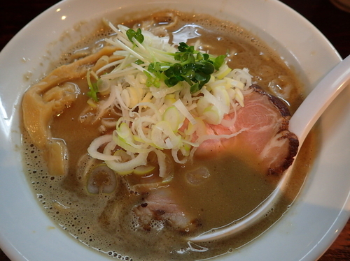 「濃厚煮干らーめん」@麺屋 一寸星の写真