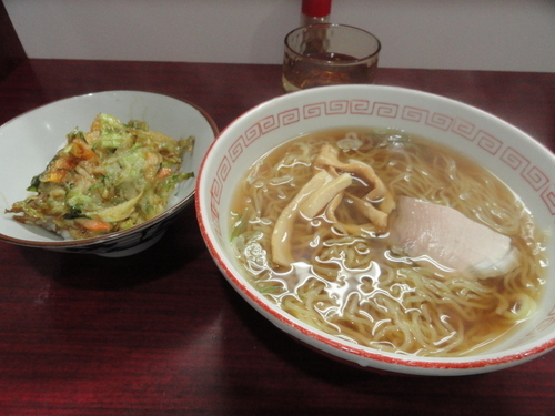 「ラーメンセット」@つるやラーメン店の写真
