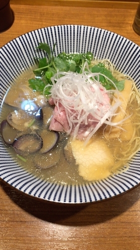 「限定:しじみそば」@寿製麺よしかわ 川越店の写真