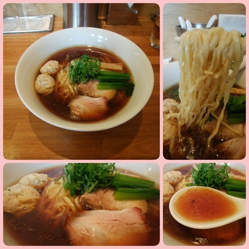 「醤油つくねそば」@麺処 いち林の写真