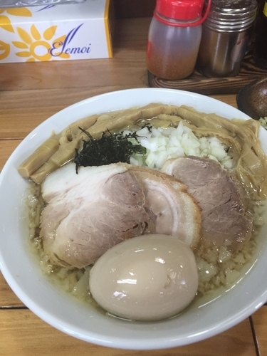 「特製背油煮干しそは」@ときわ亭の写真