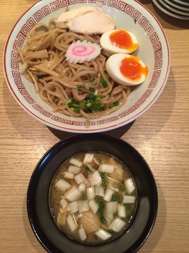 「GOGO鶏ネギつけそば　並（200g）　700円」@おやつラー専科 チキチキGOGOの写真