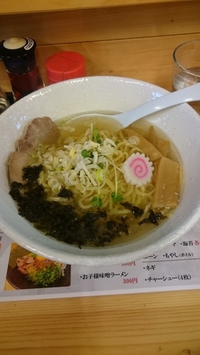 「塩ラーメン590円」@中華蕎麦 みやまの写真