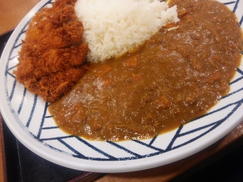 「母ちゃんのカツカレー」@レストラン時之栖 足柄SA店の写真