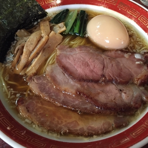 「特製塩細麺」@麺処 懐やの写真