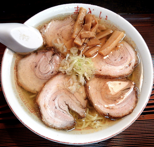 「塩チャーシューメン(770円）」@まとい食堂の写真