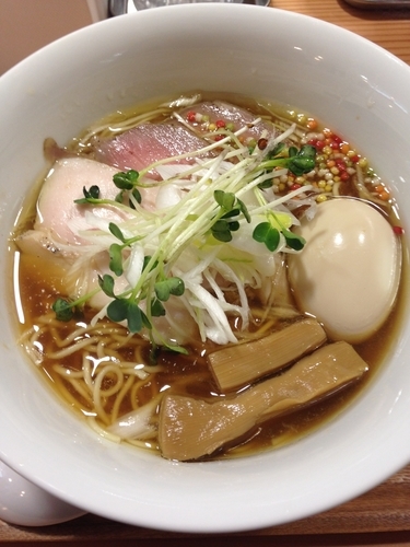 「特製アメオトソバ (醤油)」@アメノオトの写真