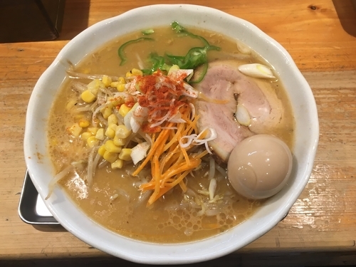 「まるしゅう味噌らーめん＋クーポン味玉」@味噌蔵らーめん まるしゅうの写真