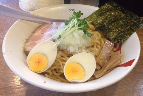 「八王子非公認こってり八王子汁なし(限定)大盛＋煮玉子」@ら～めん 熊八の写真