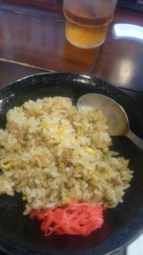 「半チャーハン」@麺屋はやたろう 立川店の写真