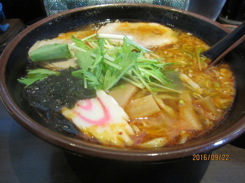 「栄菜ラーメン」@ラーメン 心道の写真