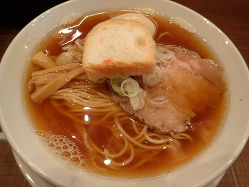 「味玉煮干中華そば・あっさり」@中華そば まるたけの写真