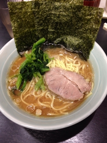 「ラーメン」@横浜ラーメン 武蔵家 東名川崎店の写真