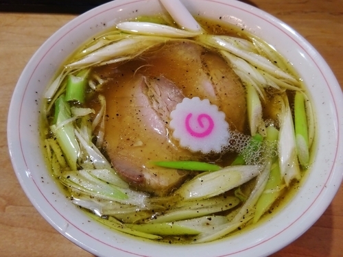 「王様中華そば　　850円」@本枯中華そば 魚雷の写真