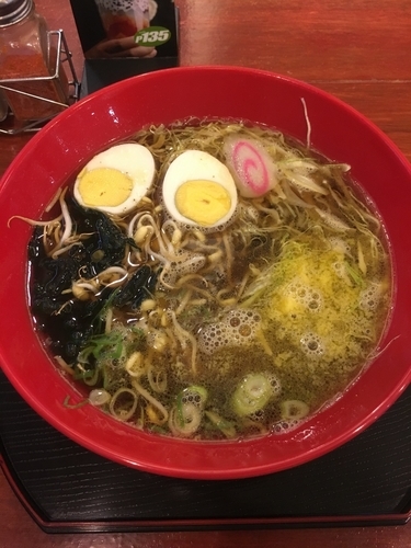 「コーンラーメン」@らく北海道ラーメンハウス マニラ空港 第3ターミナル店の写真
