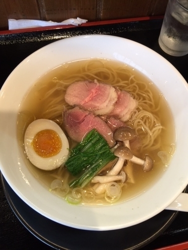 「参州マタギそば （塩）」@麺創 なな家の写真