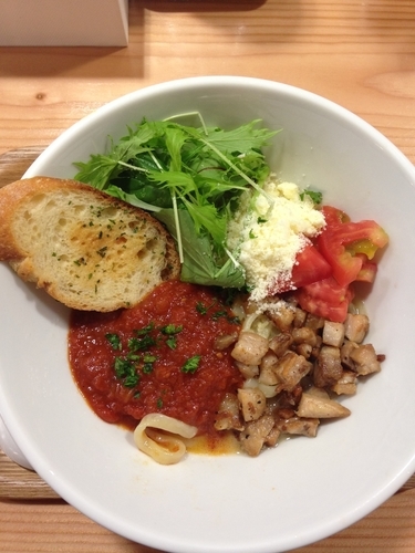 「トマトまぜソバ」@アメノオトの写真