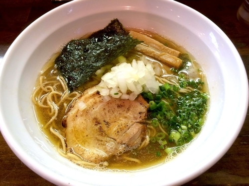 「【木曜限定】淡麗上煮干そば醤油（780円）」@麺や 飛来の写真