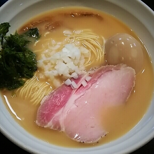 「【本日限定】純鯛ＳＯＢＡ ７８０円＋味玉」@七福軒の写真