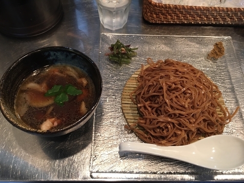 「鴨つけそば」@日の丸さんじの写真