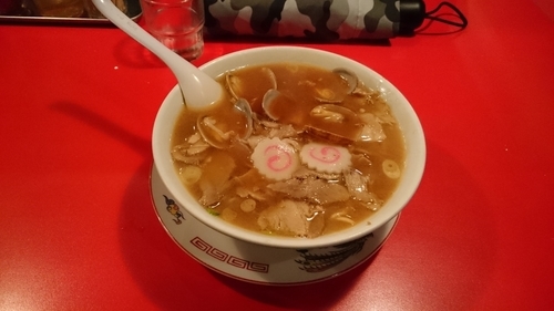 「あさり醤油ラーメン(並)910円」@末廣ラーメン本舗 仙台駅前分店の写真
