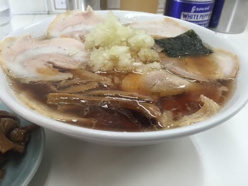 「バラチャーシューめん 麺固め、760円」@みんみんラーメンの写真