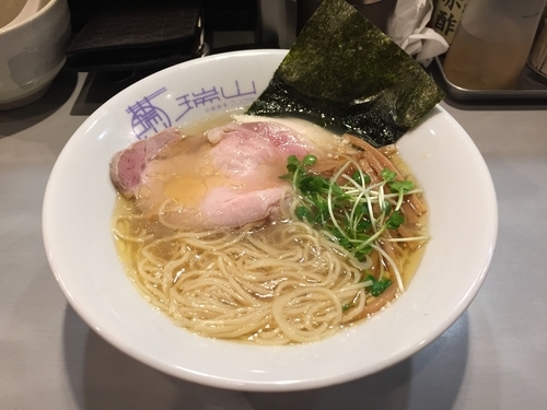 「しおそば」@中華蕎麦 瑞山（ZUIZAN）の写真