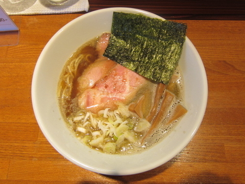 「煮干しらー麺　７００円」@麺屋一醤の写真
