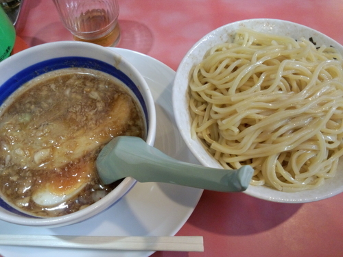 「づけ麺750円」@明神角ふじの写真