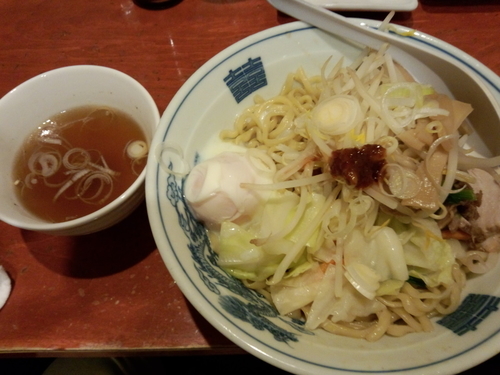 「まぜそば780円」@麺屋二八の写真