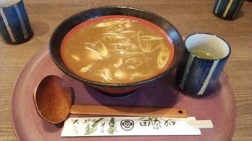 「カレーそば 880円」@田奈加の写真