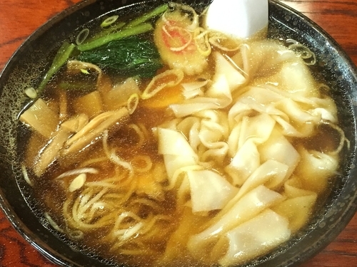 「ワンタン麺」@中華そば 佐藤の写真