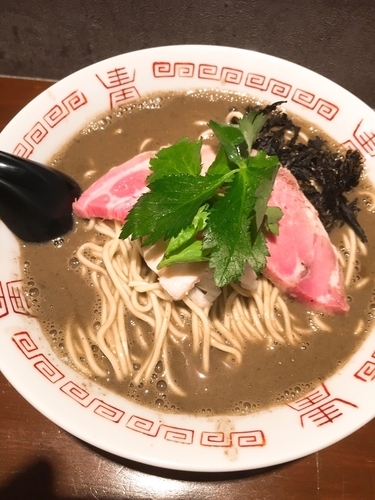 「濃厚煮干そば」@中華蕎麦 志の写真